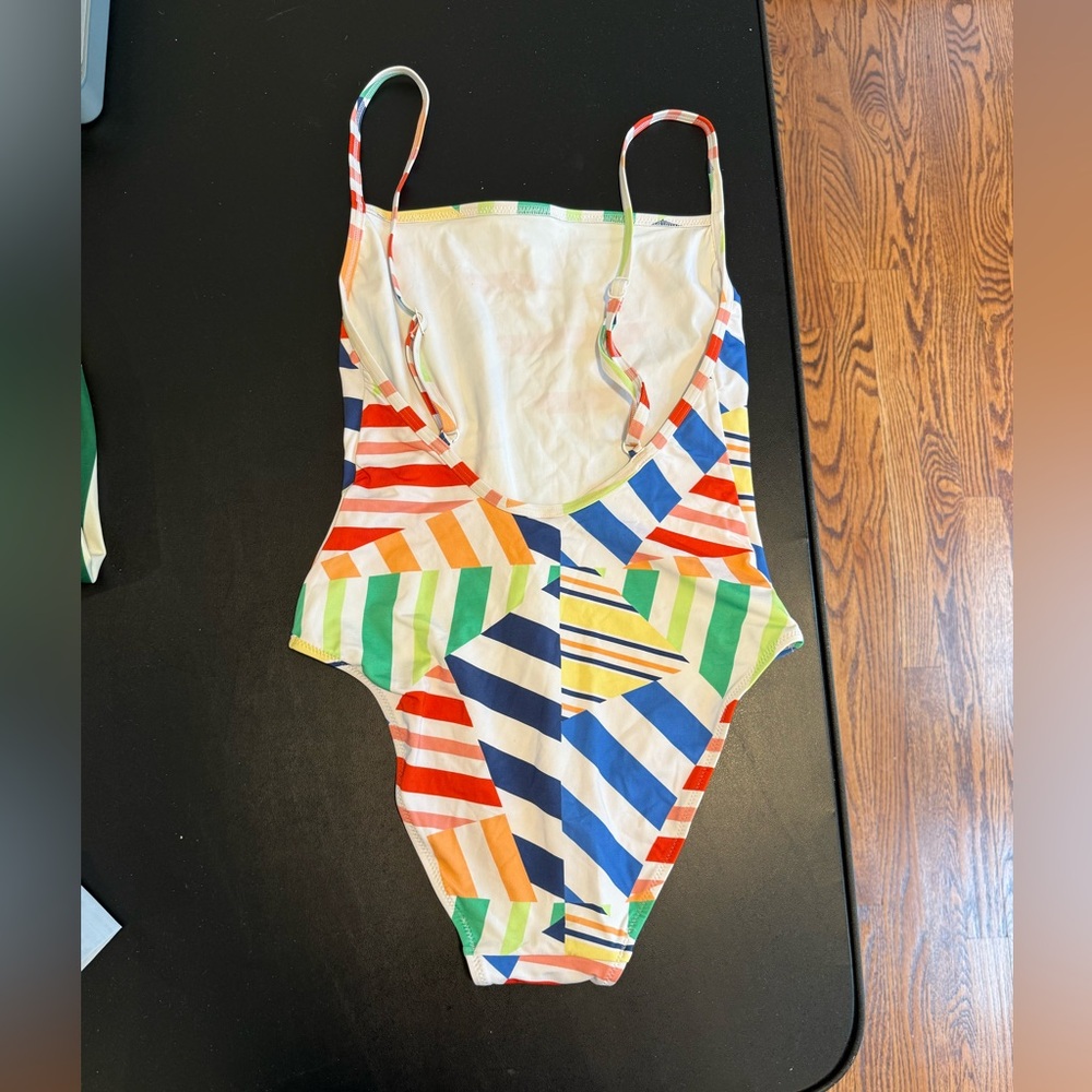 Solid & Striped One Piece - Picture 5 of 6